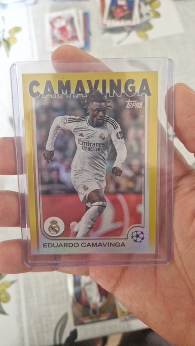 Lote 13 Cartas Real Madrid – Camavinga /175 Numerada, Endrick, Arda Güler, Bellingham