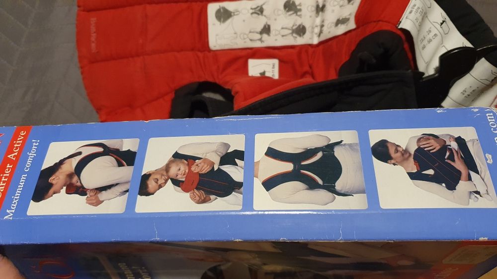Komfortowe i bezpieczne Nosidełko Baby Bjorn, Nosidło 3,5-12kg