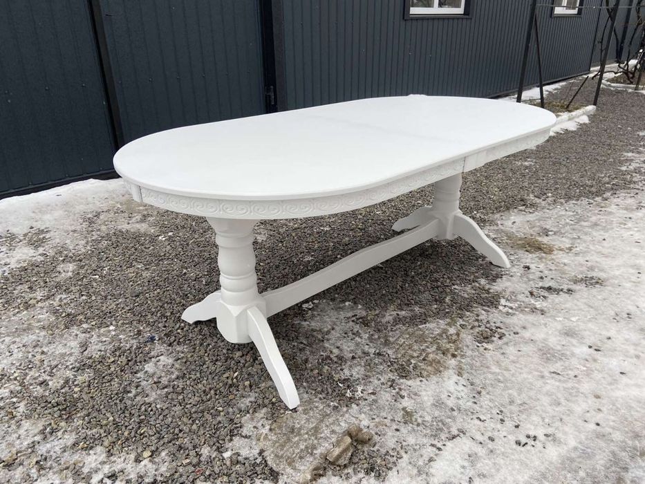 Стол деревянный .Стол разкладной. Стол кухонный. Стол.Стіл.Овальний