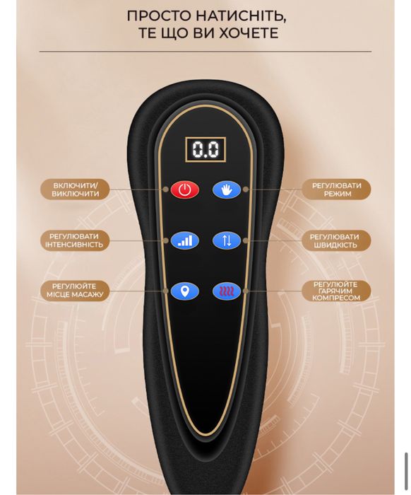 Багатофункційний масажер матрас Weizer ReNova Електричний масажний мат