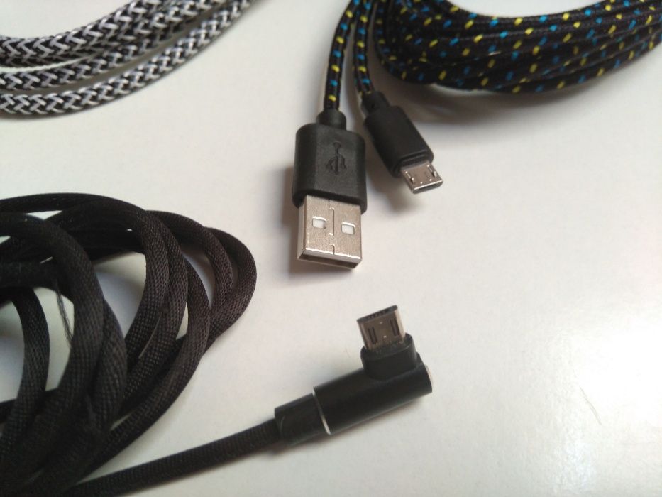 3-Meter Data or Charging Cable, USB to Micro USB64286193676417121