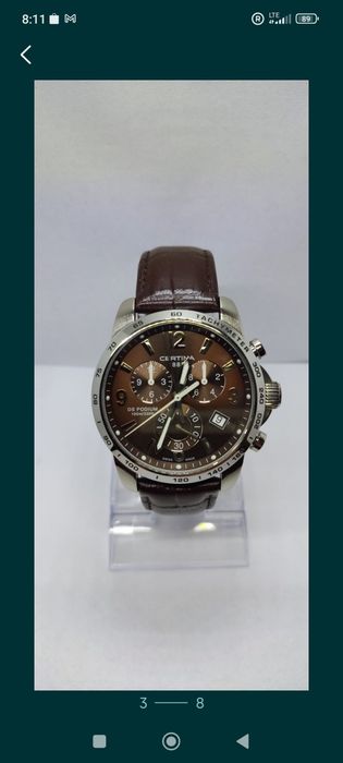 *82* Certina Ds Podium Big Size Chrono
