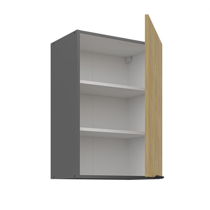 Meble kuchenne, zestaw mebli kuchennych, kuchnia WOOD, DĄB/ANTRACYT !