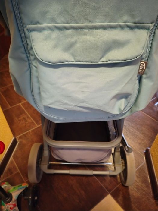 Wózek spacerowy 4BABY Moody Aqua