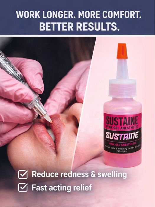 Gel anestésico  micropigmentação microblading microagulhamento