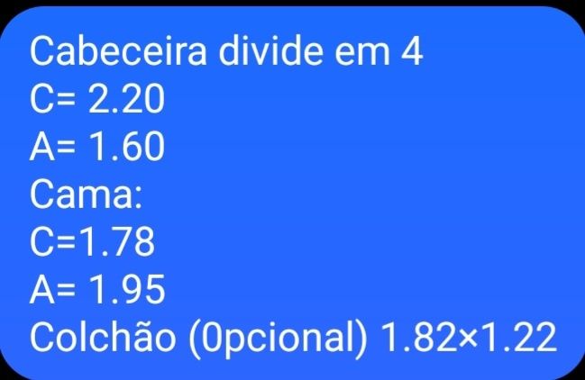 Cama/estúdio  em cerejeira