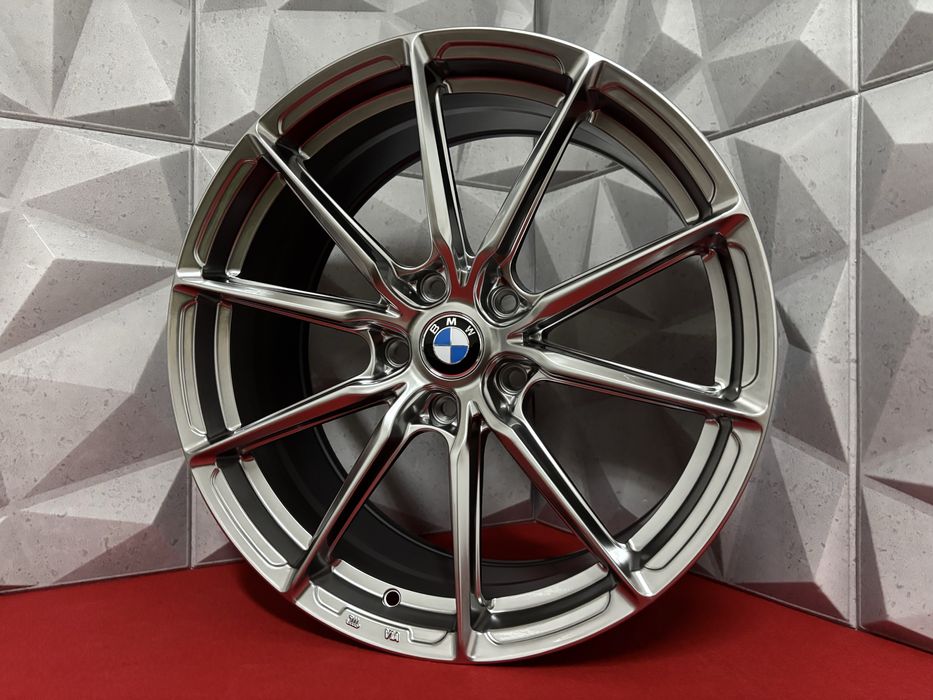 NOWE Felgi Koła 19" 5x120 BMW Hyper Black Styl JR37 • • PIĘKNE • •