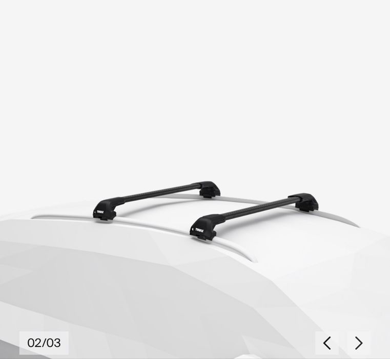 Barras Tejadilho Thule Wingbar Edge Ford Focus SW