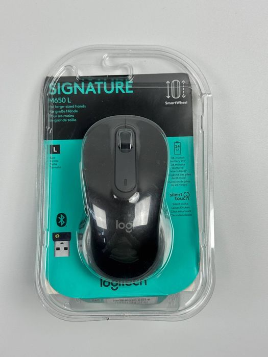 Mysz bezprzewodowa Logitech Signature M650 L Large Size Grey