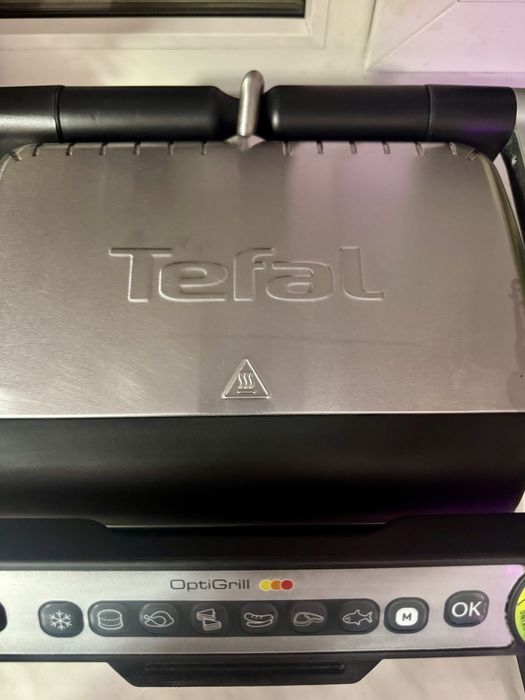 Розумний гриль Tefal Optigrill — готує ідеальні стейки сам!