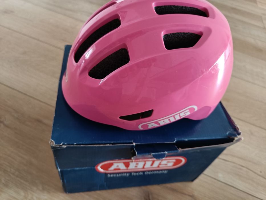 Kask rowerowy dziewczęcy Abus Smiley 3.0 M50-55cm