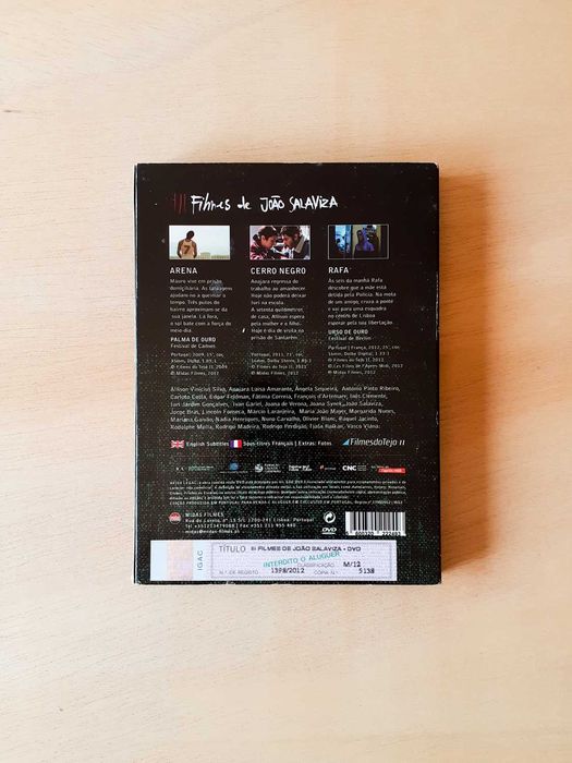DVD 3 Filmes de João Salaviza