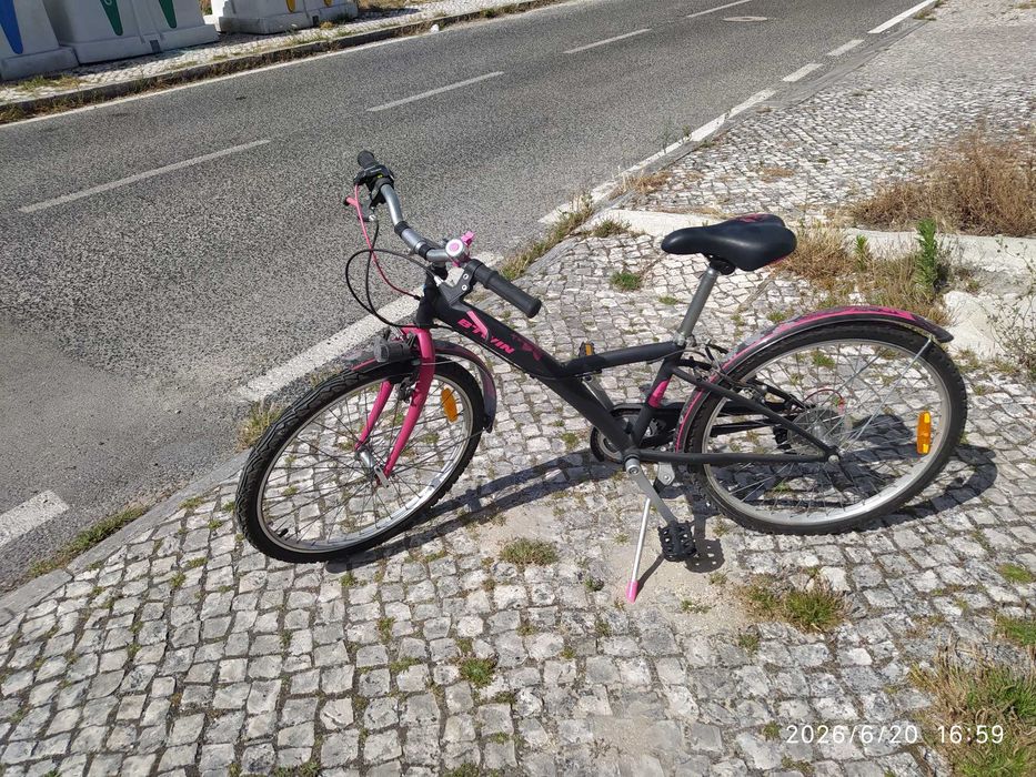 Bicicleta Menina  roda 24 _ marca BTwin