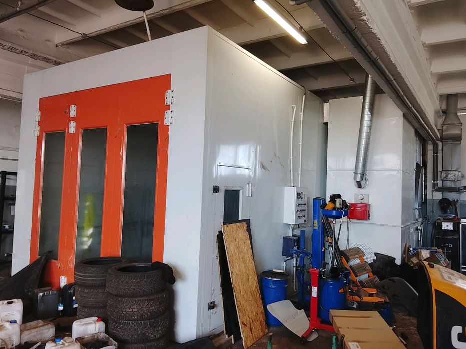 Kabina lakiernicza Polmech Maxxi 8m dł