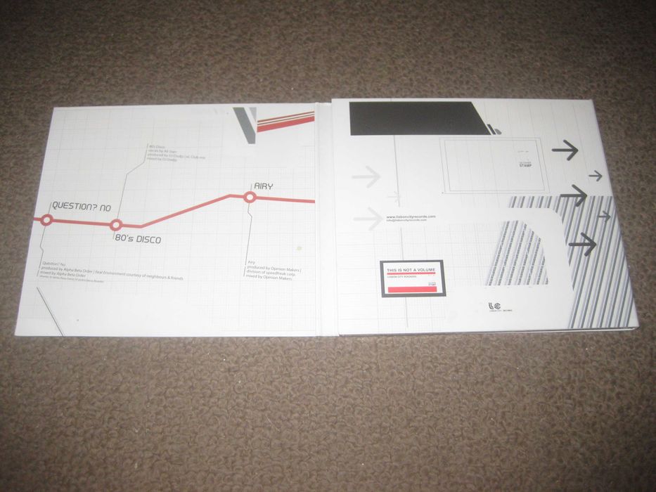 CD dos Lisbon City Rockers "This Is Not A Volume" Digipack!