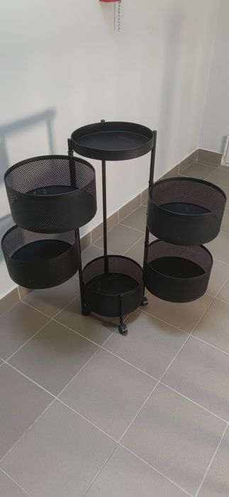 Szafka kuchenna mobilna na kółkach stojak regał  wózek