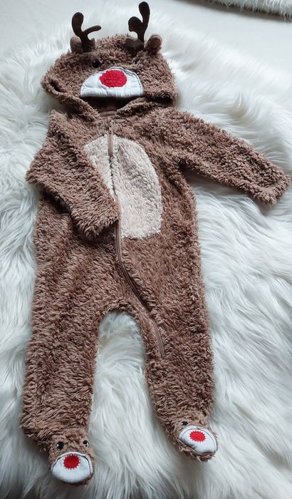 Pajacyk pajac mikołaj święta renifer 68 milutki