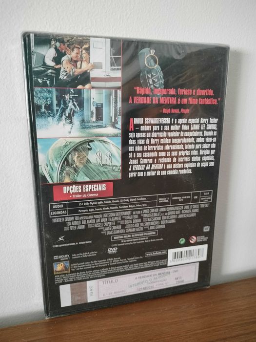 Filme DVD: A Verdade da Mentira - True Lies (Selado)