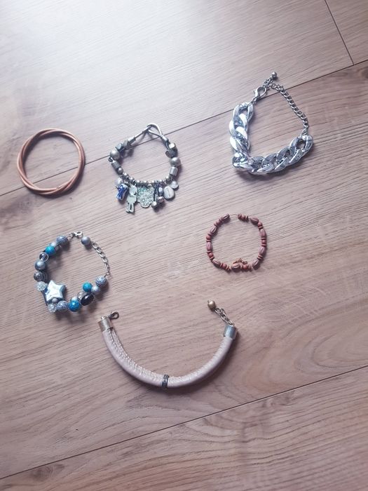 Zestaw bransoletek damskich 6 sztuk Top Vintage