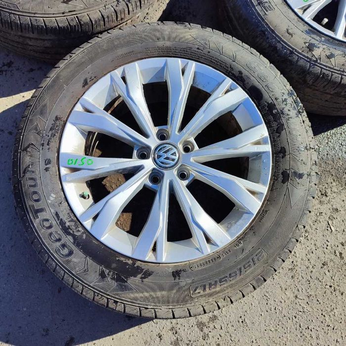 Комплект дисков с резиной vw tiguan r17