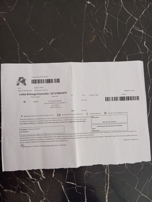 Ar condicionado 4 em 1