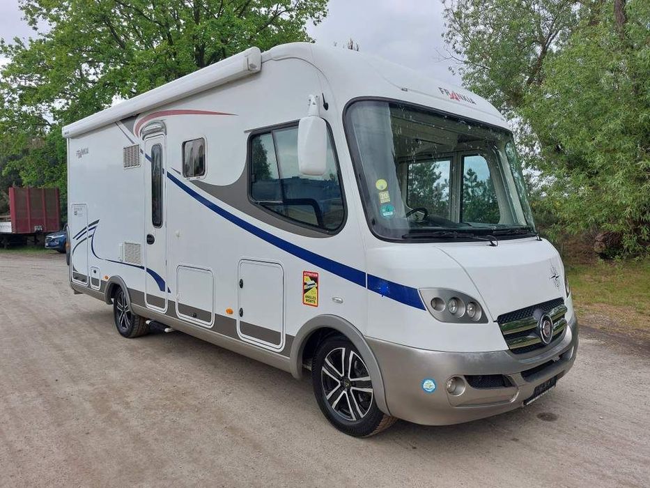 Fiat Ducato FRANKIA 5-Osobowy  ZIMOWY Klimatyzacja postojowa Solary DUŻY garaż