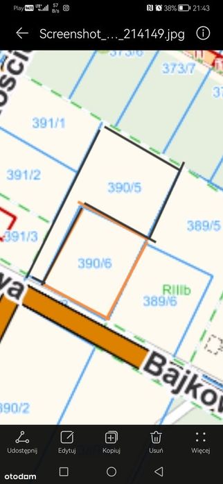 Działka Kokorzyn - Widok 4