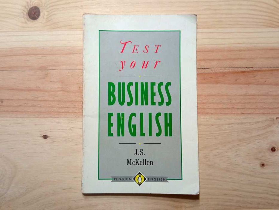 Livro "Test Your Business English" de J. S. McKellen