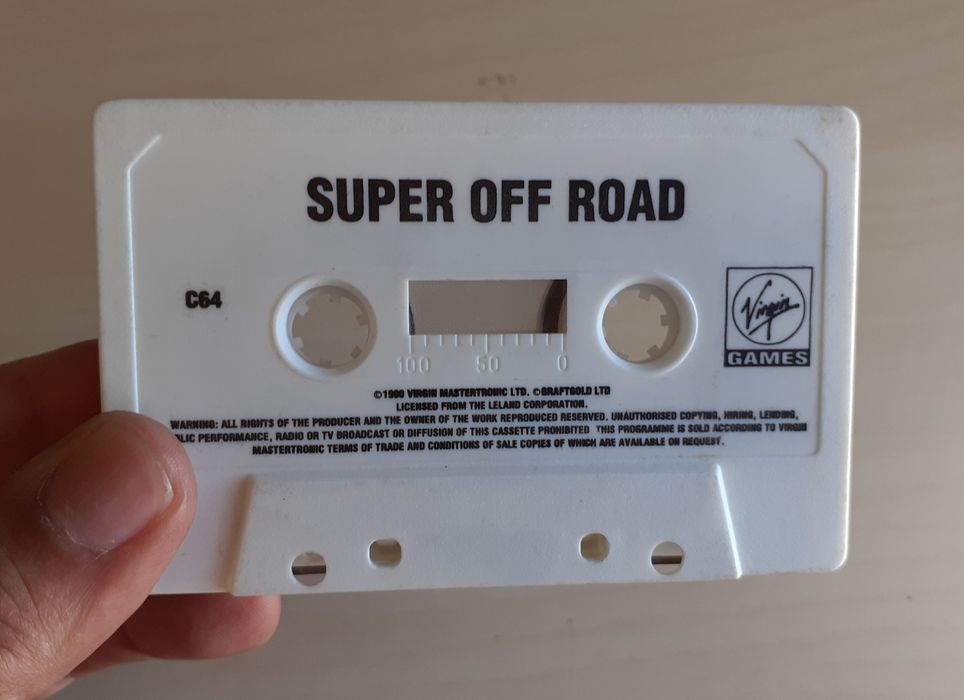 Super Off Road | Completo Commodore 64 c64 | Caixa + Cassete + Manual de Instruções