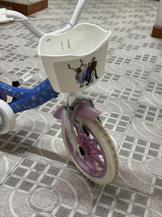 Bicicleta Frozen 12 polegadas 3-5 anos