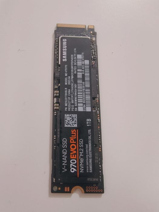 Dysk M2 SSD 1TB Samsung 970 Evo plus 96h