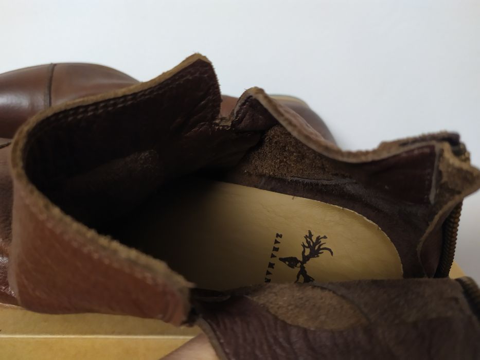 Нові Черевики шкіряні ZARA легкі літні ботинки ботінкі кожаные