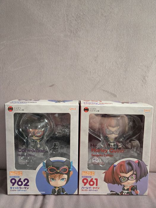 ねんどろいど ハーレイクイン キャットウーマン 2体セット 未