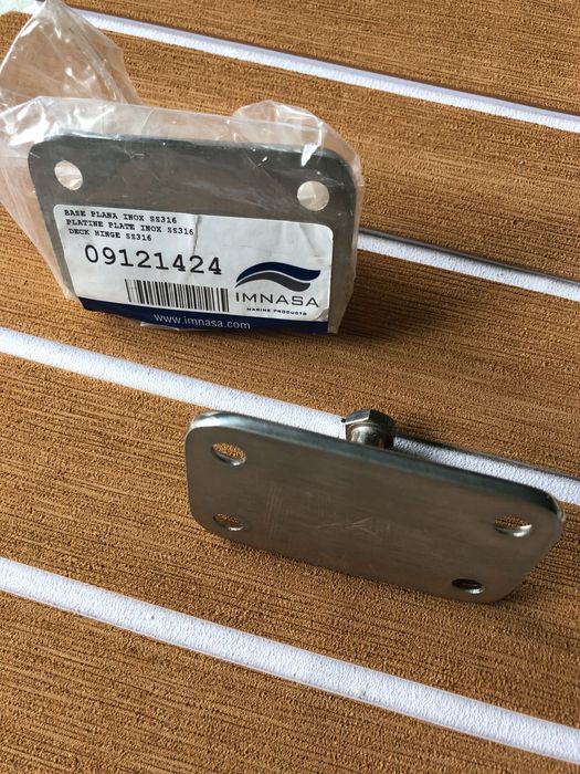Acessórios Inox 316 Polidas para Bimini