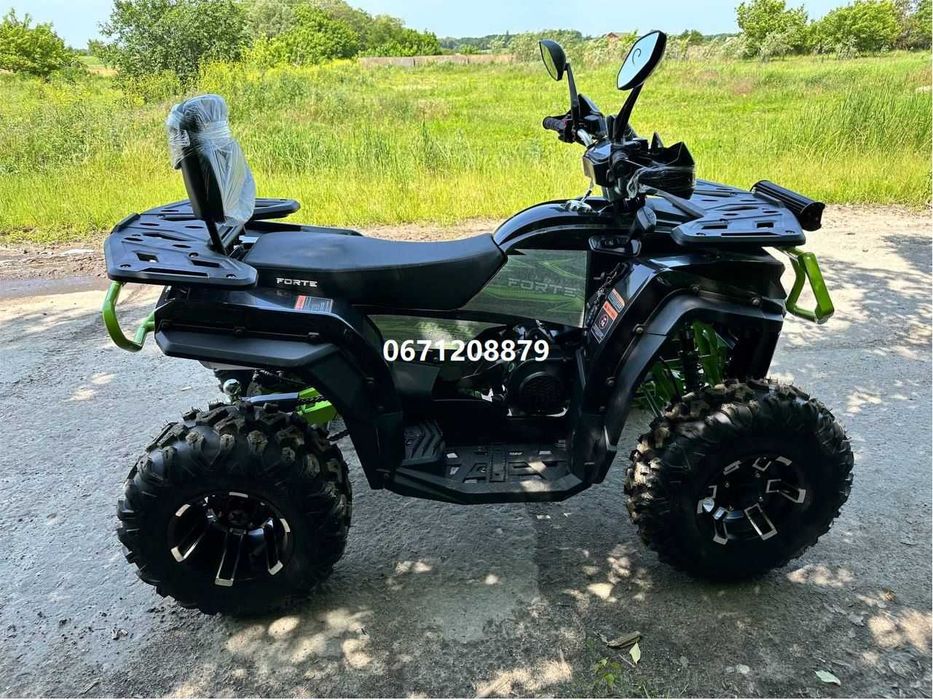 Квадроцикл Forte AFC 250 PRO (черно-зеленый) Форте доставка під двір