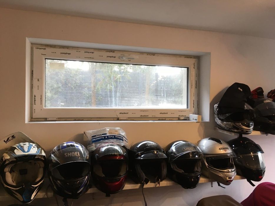 Używane firmowe kaski motocyklowe