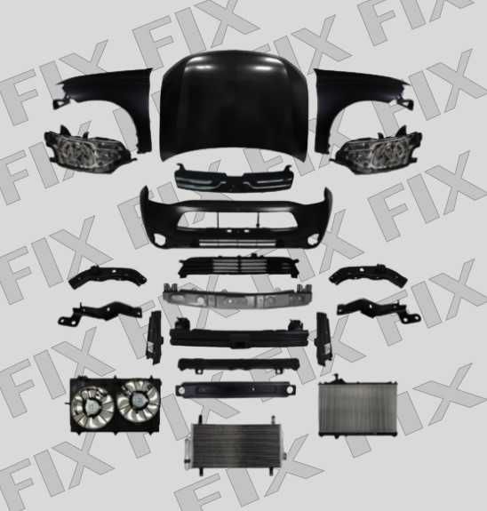 Капот бампер фара крило радіатор решітка OUTLANDER  компл