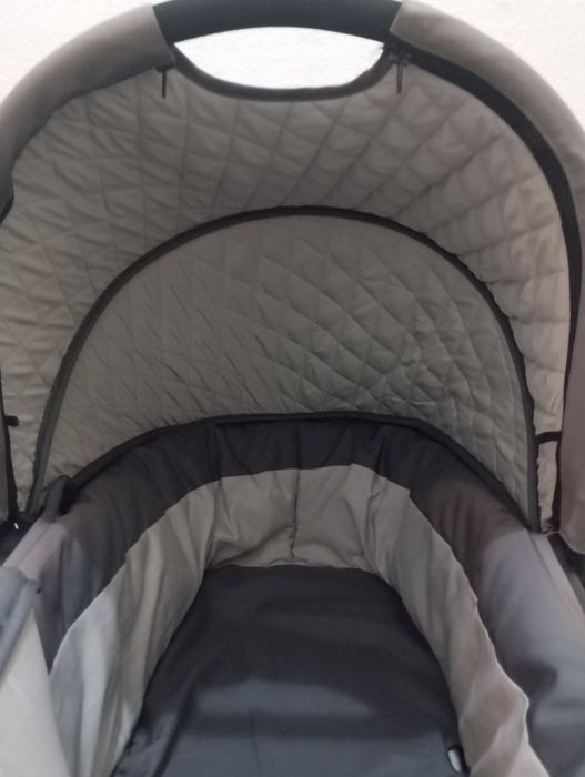 Alcofa Asalvo Baby Cinza – Excelente Estado