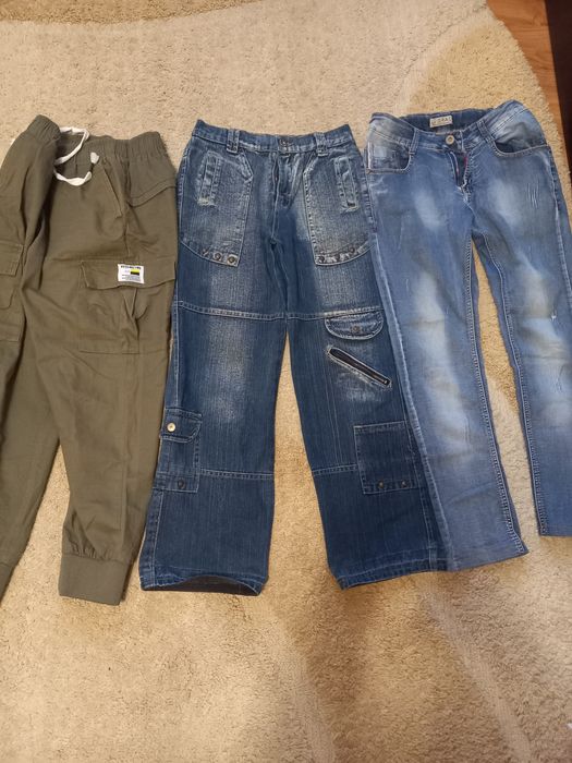 Джинсовая курточка,штани