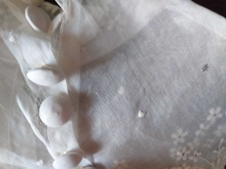 Vestido comprido de comunhão (anos 50)