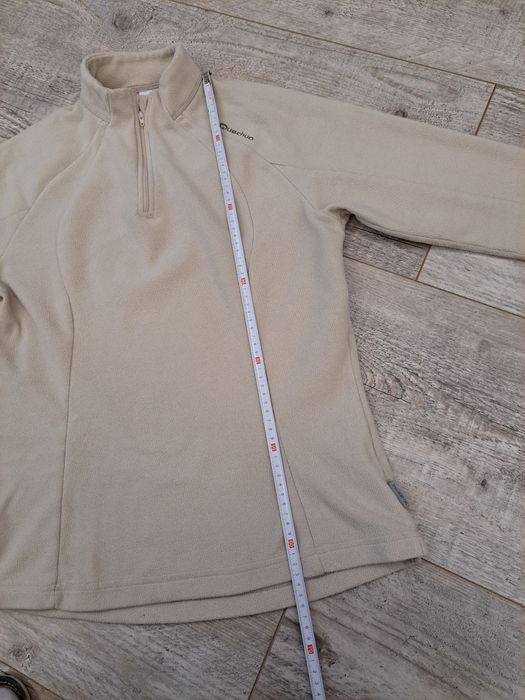 Bluza polarowa damska - Quechua - rozm L - używana - beż