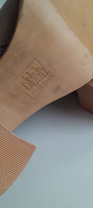 Botki skórzane wyprodukowane we Włoszech  Walk in the park  roz 37