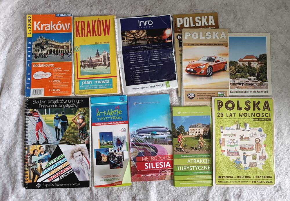 Mapy i przewodniki