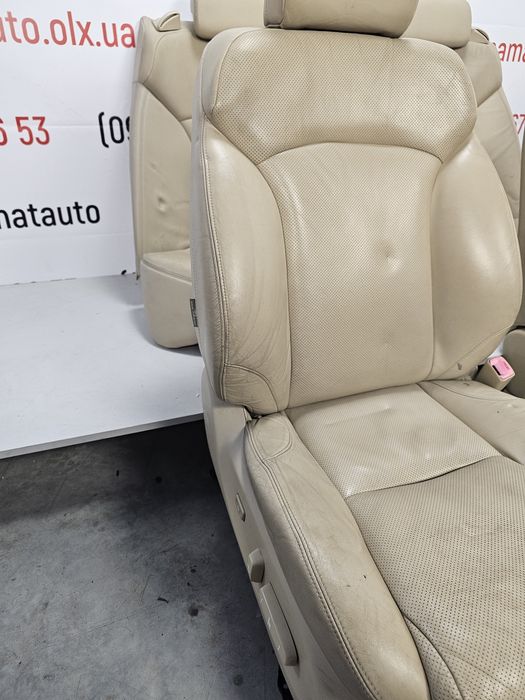 Салон сидіння карти шкіра бежева Lexus IS XE2 2005-2013 р.в. Лексус ИС