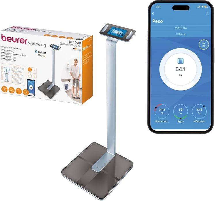 Balança bioimpedância Beurer
