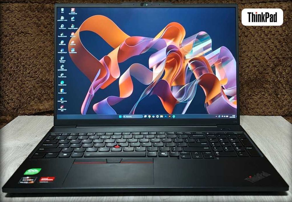 Lenovo ThinkPad E16 G2 Idealny, GWARANCJA DO 04.2027 + mysz i głośniki