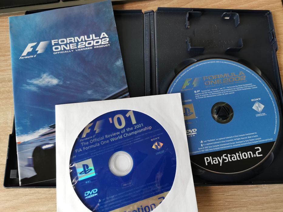 F1 Formula One 2002 PS2 лицензия