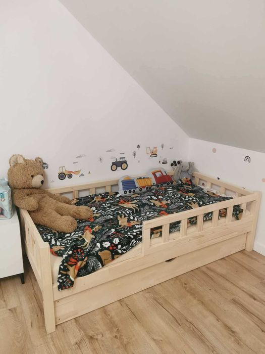 Łóżko Łóżeczko Dziecięce z barierką ! Stelaż GRATIS !