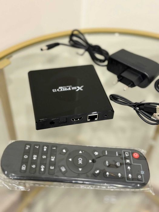 Dekoder Smart TV box X88pro 2/16GB, Wifi 6, Android 13, odtwarzacz HDD