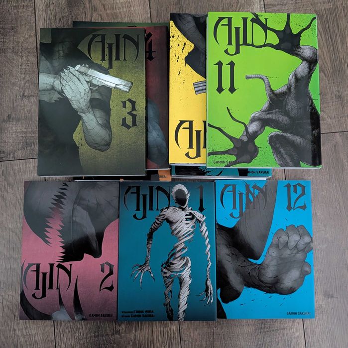 Ajin tomy 1-17 komplet Manga Stan BDB-